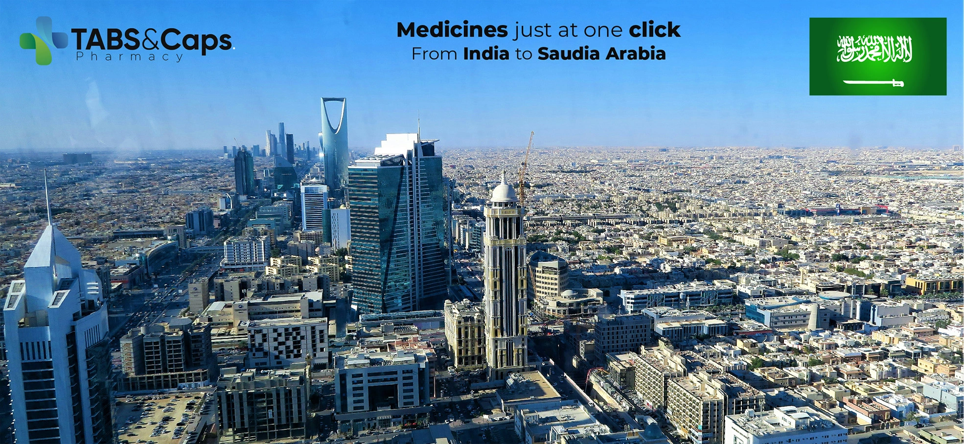 Tabsncaps medicine delivery to Saudi Aarabia